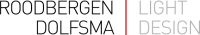 Roodbergen Dolfsma Light design logo